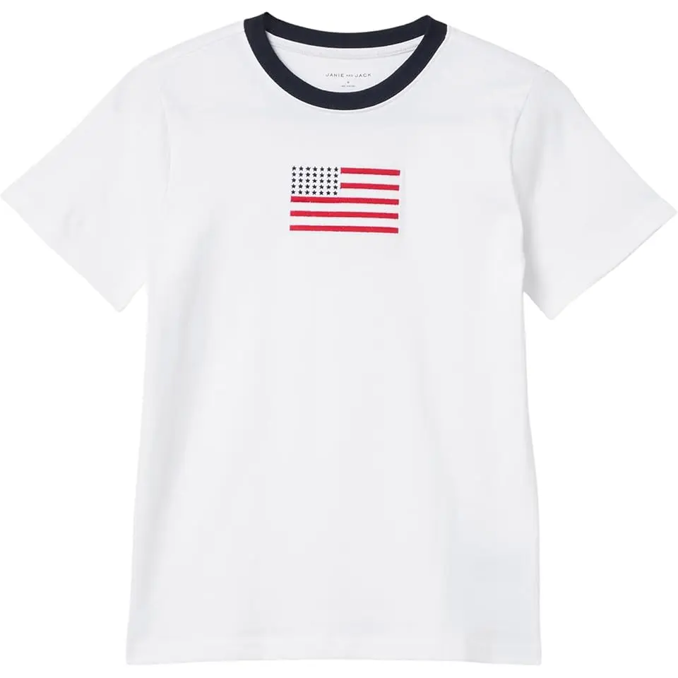Flag Graphic Tee (Toddler/Little Kid/Big Kid)