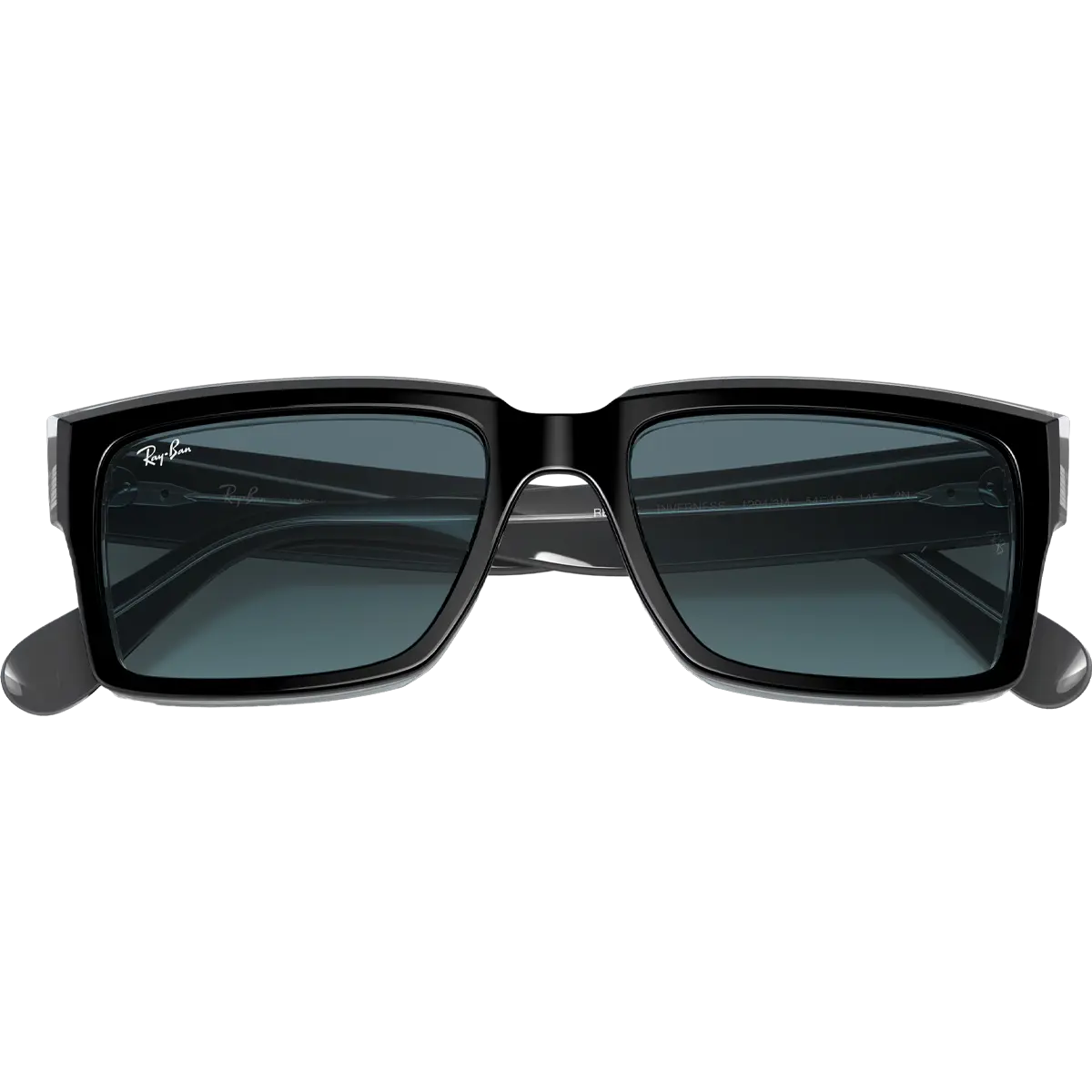 Inverness - Polished Black On Transparent/Blue Gradient