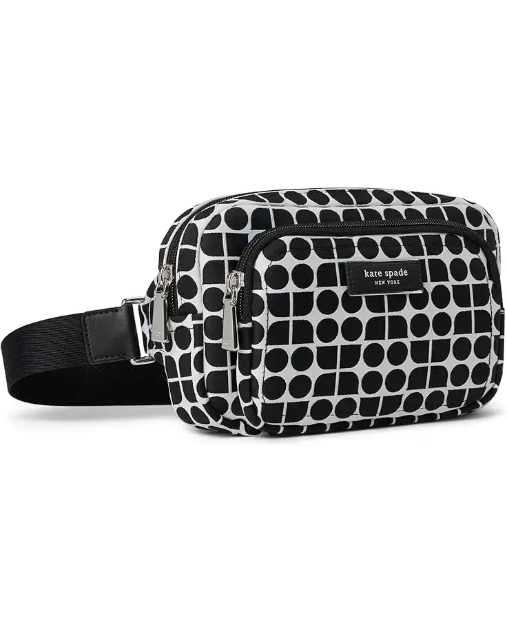 Noel Printed Fabric Belt Bag