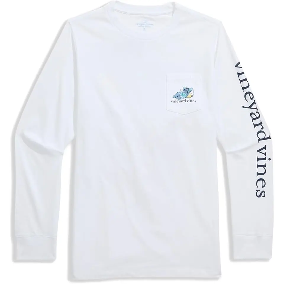 Top Dog Long Sleeve Pocket Tee (Toddler/Little Kid/Big Kid)