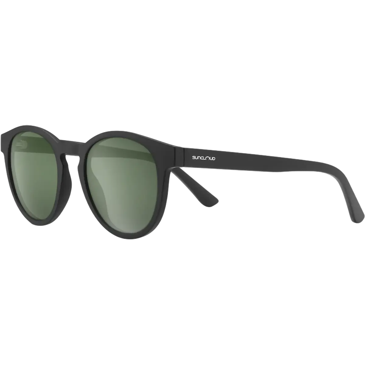 Barnes - Matte Black/Polarized Gray Green
