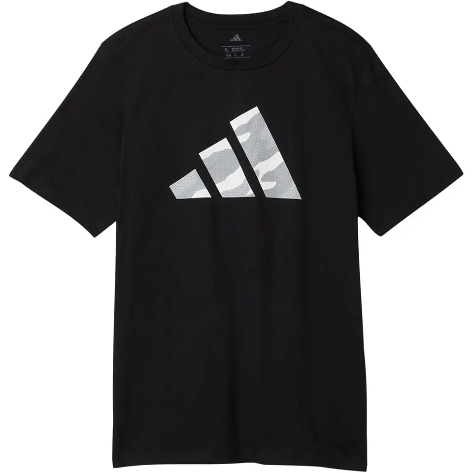 Halftone Camo Logo Tee (Big Kid)