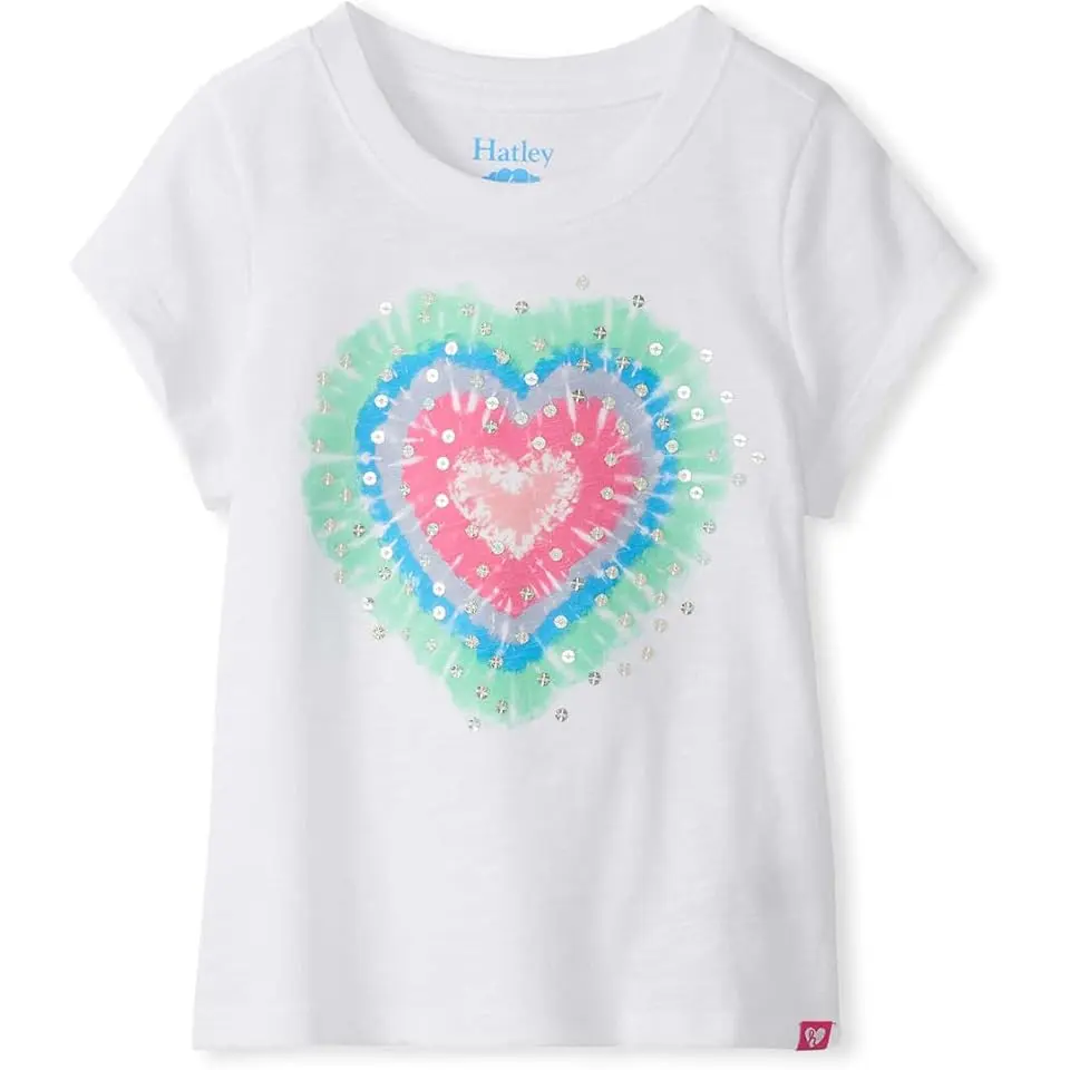 Heart Burst Graphic Tee (Toddler/Little Kid/Big Kid)