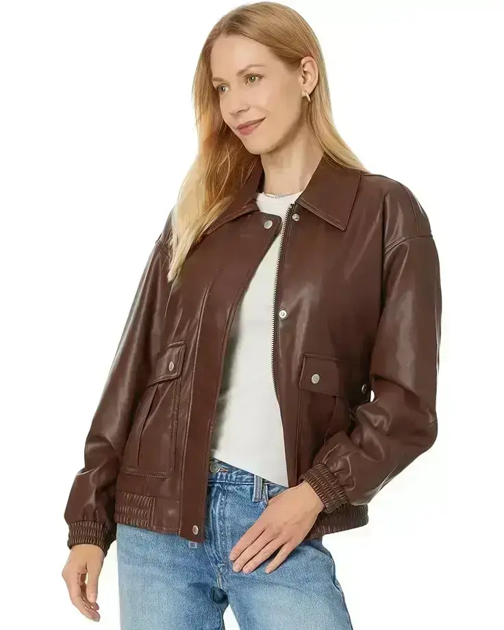 Women's Levi's® Faux Leather Bomber