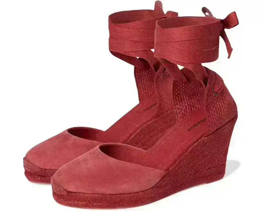 Leather Marseille Wedge