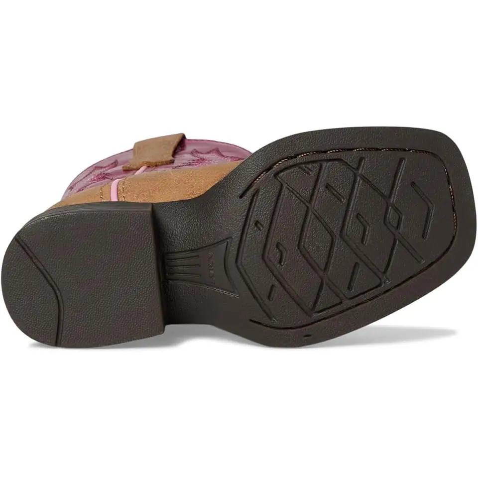 Tombstone Medium Square Toe Western Boots (Toddler/Little Kid/Big Kid)