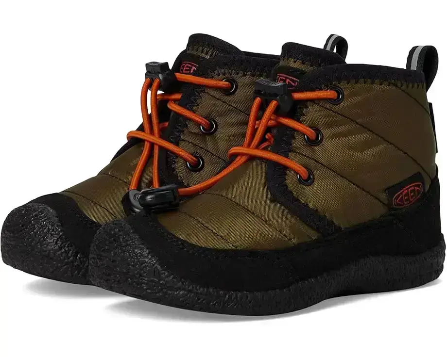 Kids KEEN Kids Howser 2 Quilted Mid Height Waterproof Comfy Durable (Toddler/Little Kid)