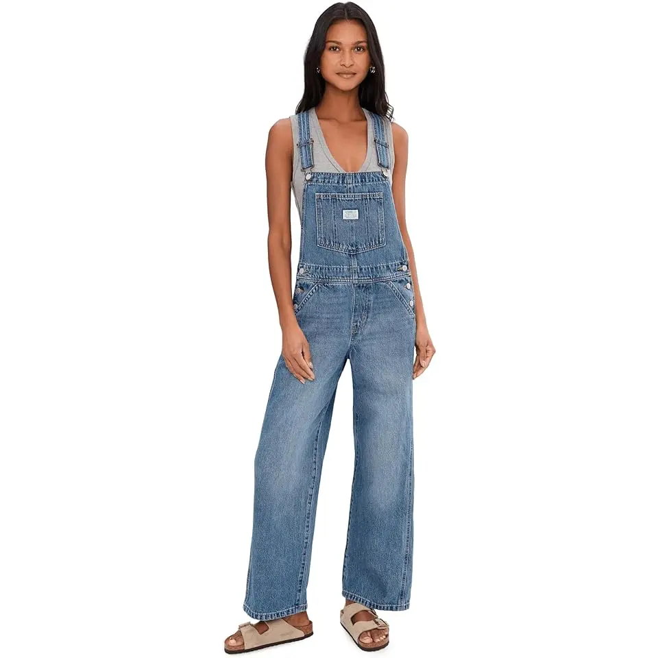 Full Length Baggy Overalls