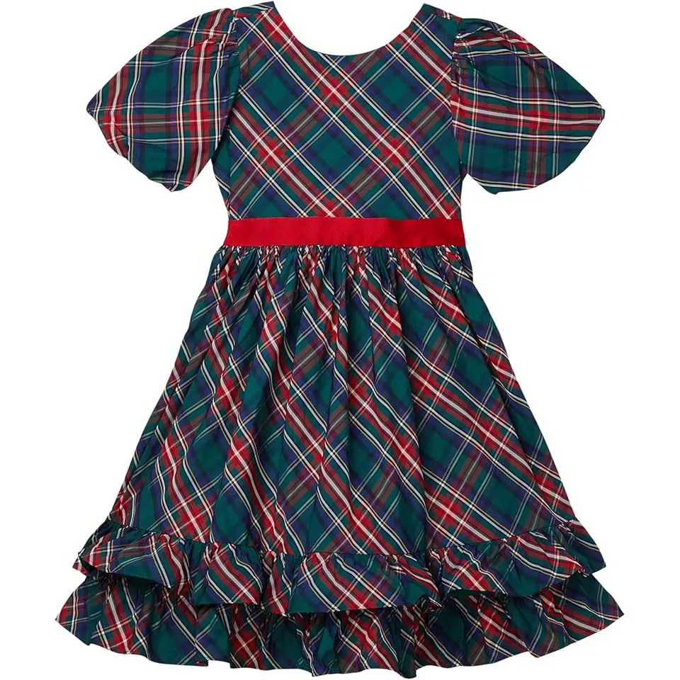 Family Plaid Dress (Toddler/Little Kids/Big Kids)