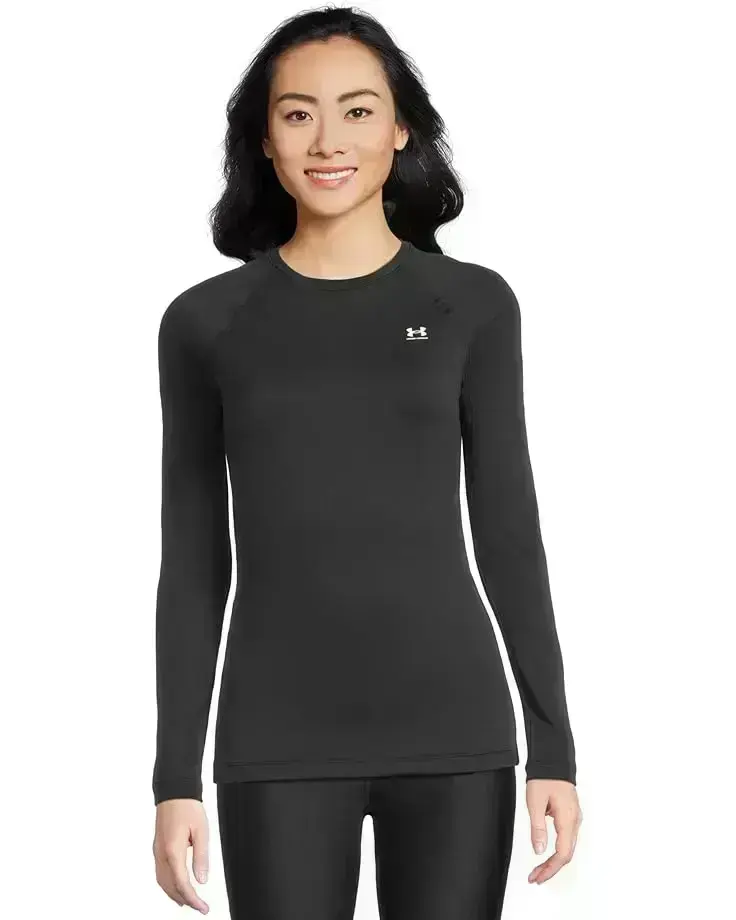 Women's Under Armour Authentics Long Sleeves Crew Neck T-Shirt