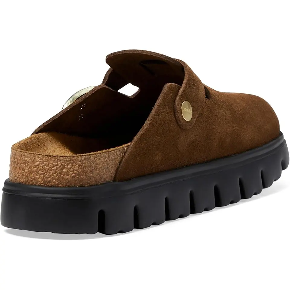 Boston Chunky Clog - Suede