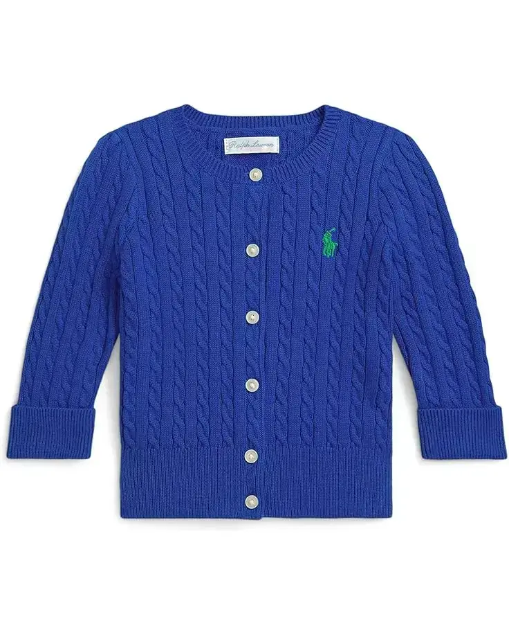 Mini-Cable Cotton Cardigan (Infant)