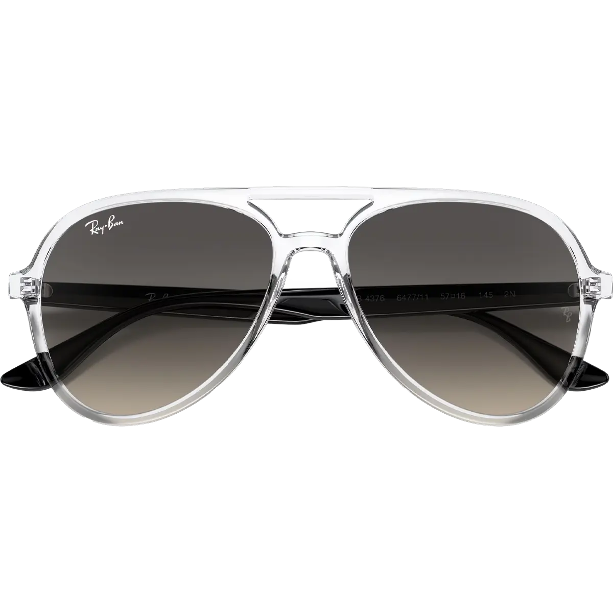 RB4376 - Polished Transparent/Grey Gradient