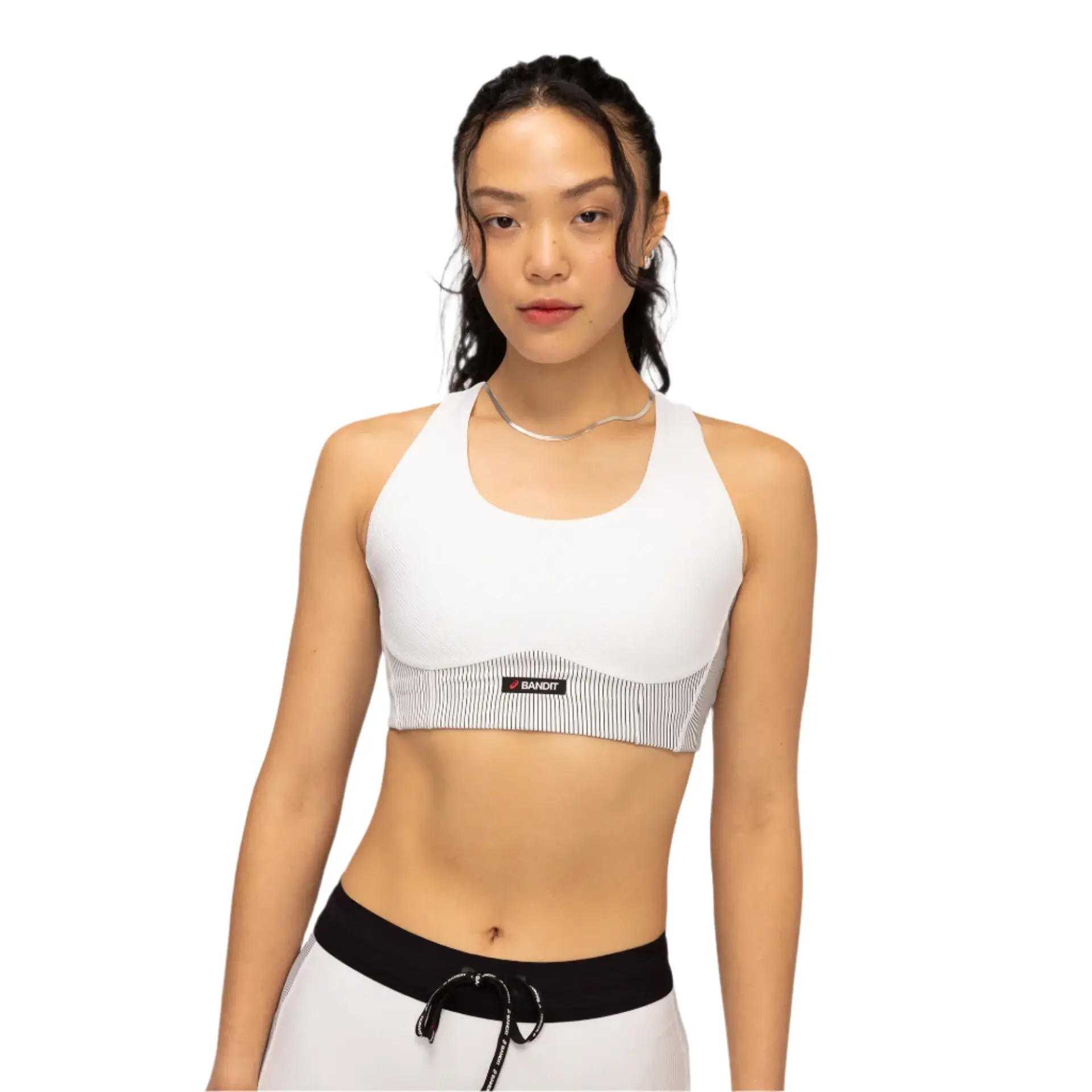 Bandit x Asics Ribbed Scoop Neck Run Bra