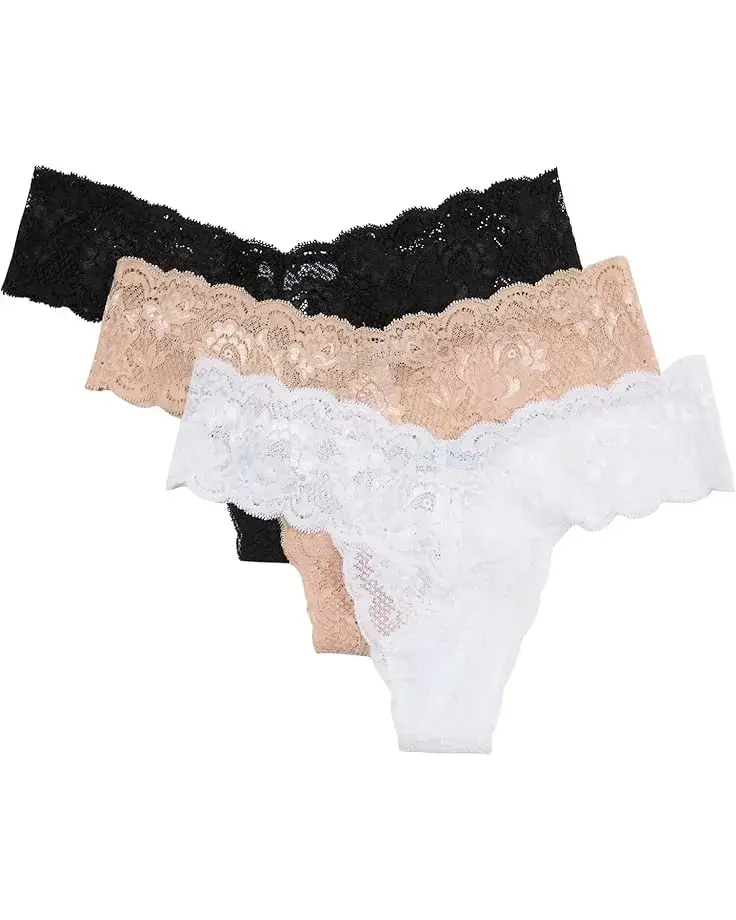 Women's Cosabella Never Say Never 3 Pack Lowrider Thong