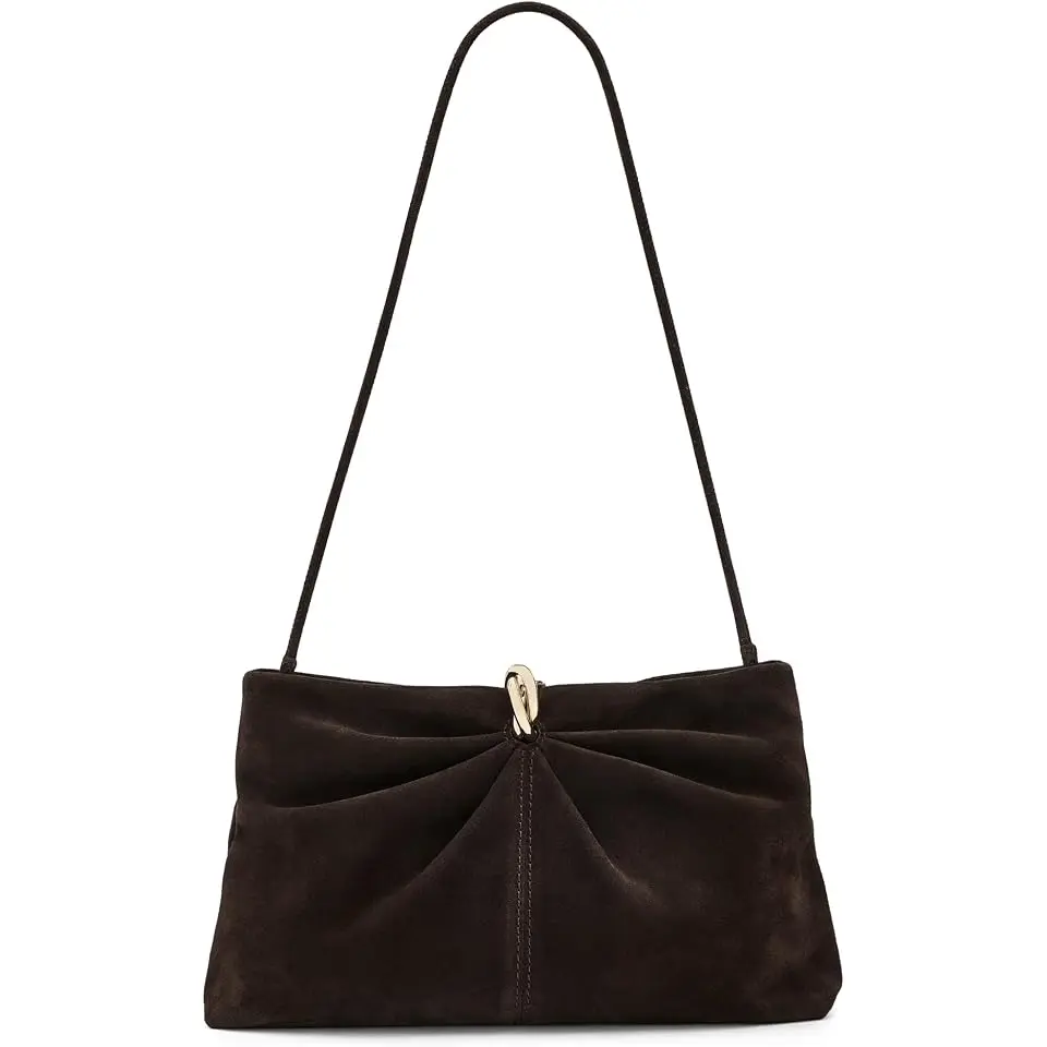 Corrine Gathered Multi Ring Clutch