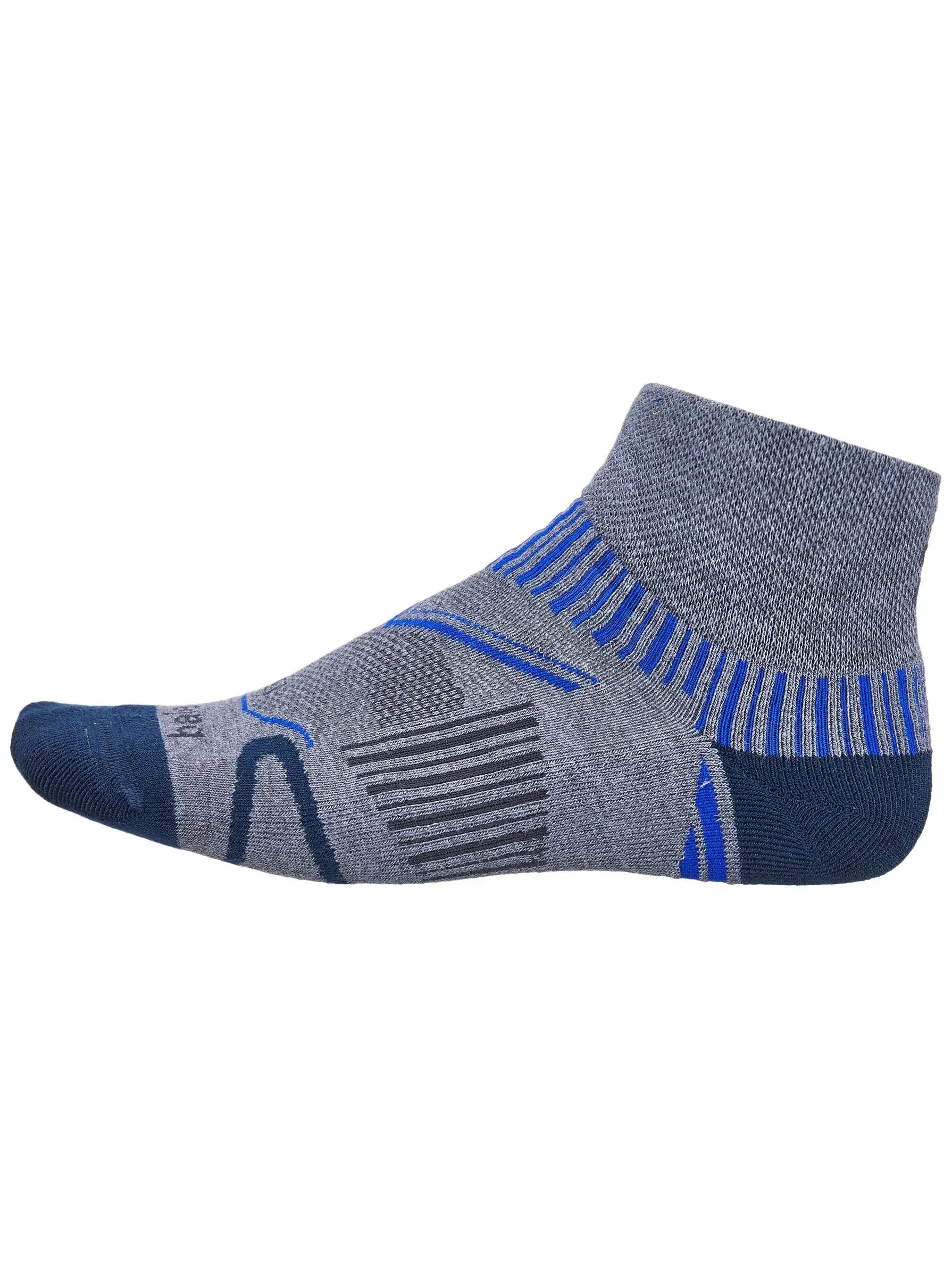 Balega Enduro Quarter Socks Heather Grey/Ink