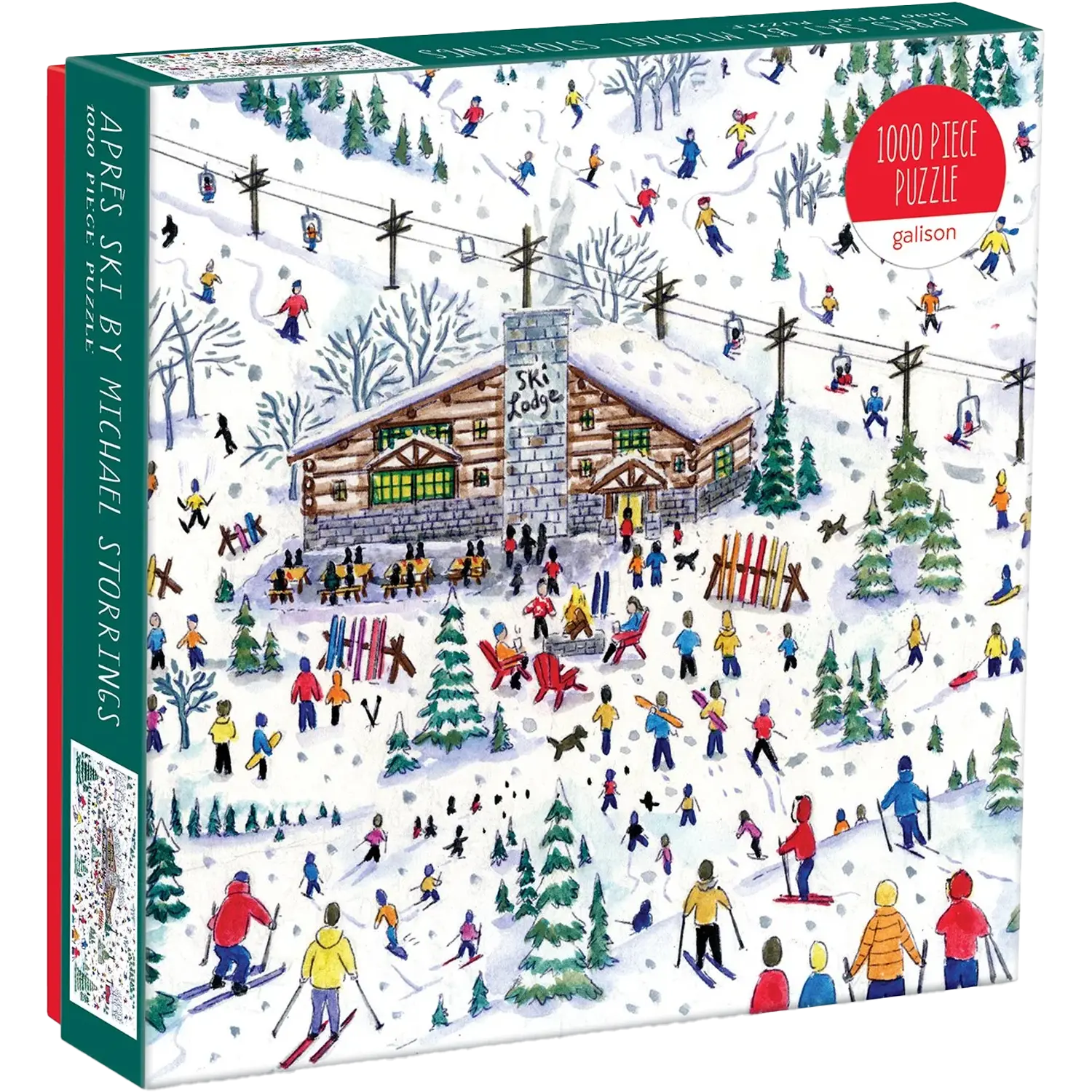 Michael Storrings Apres Ski 1000 Piece Puzzle