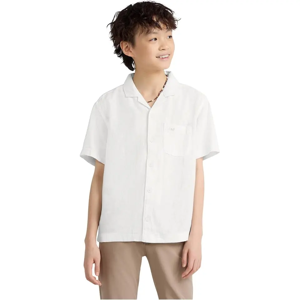 Linen Camp Shirt (Big Kids)