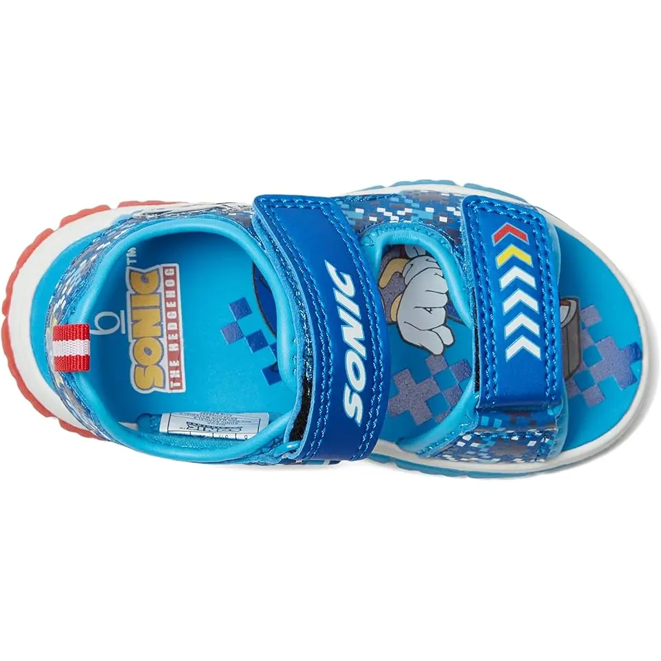 Sonic The Hedgehog Lighted Sandals (Toddler/Little Kid)