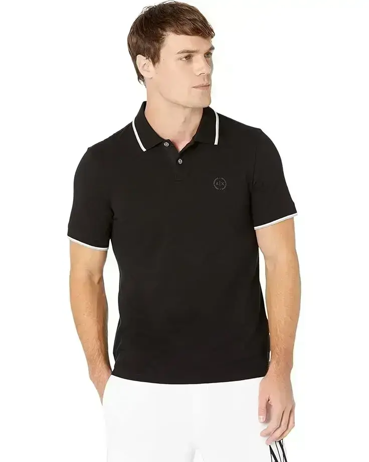 Men's Armani Exchange Slim Fit Pique Logo Polo