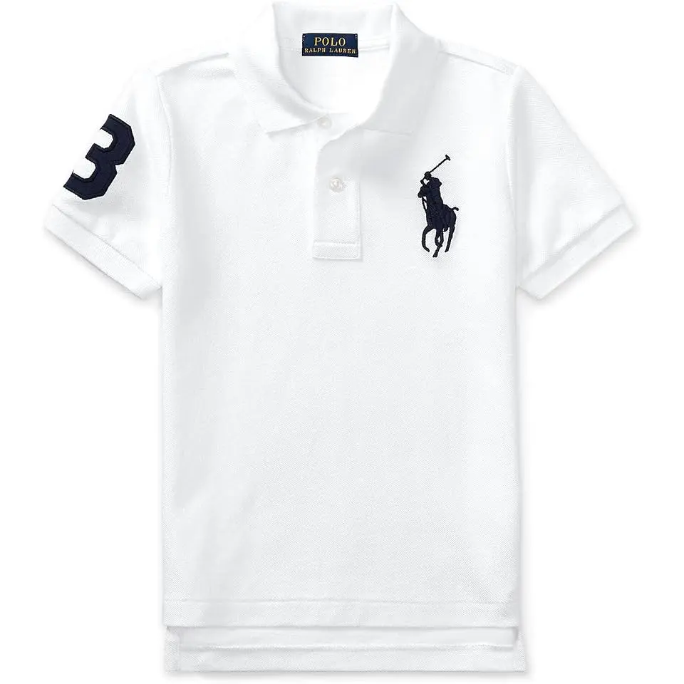 Big Pony Cotton Mesh Polo Shirt (Toddler/Little Kid)
