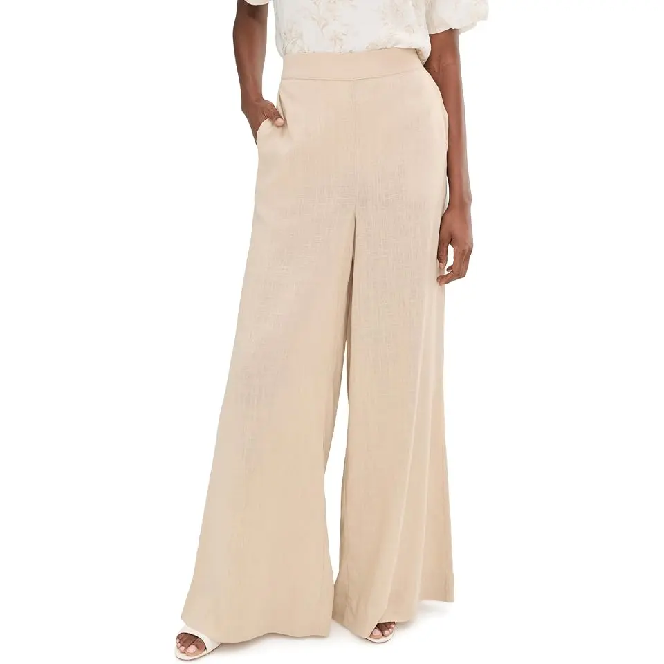 Wide Leg Pants with Pockets