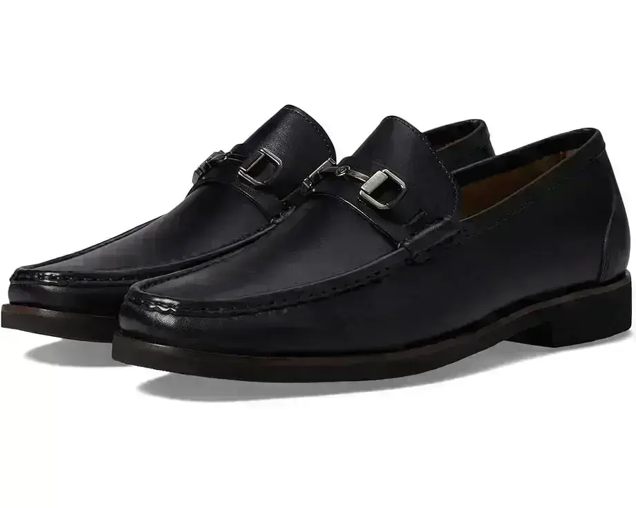 Men's Peter Millar Crown Leather Bit Loafers