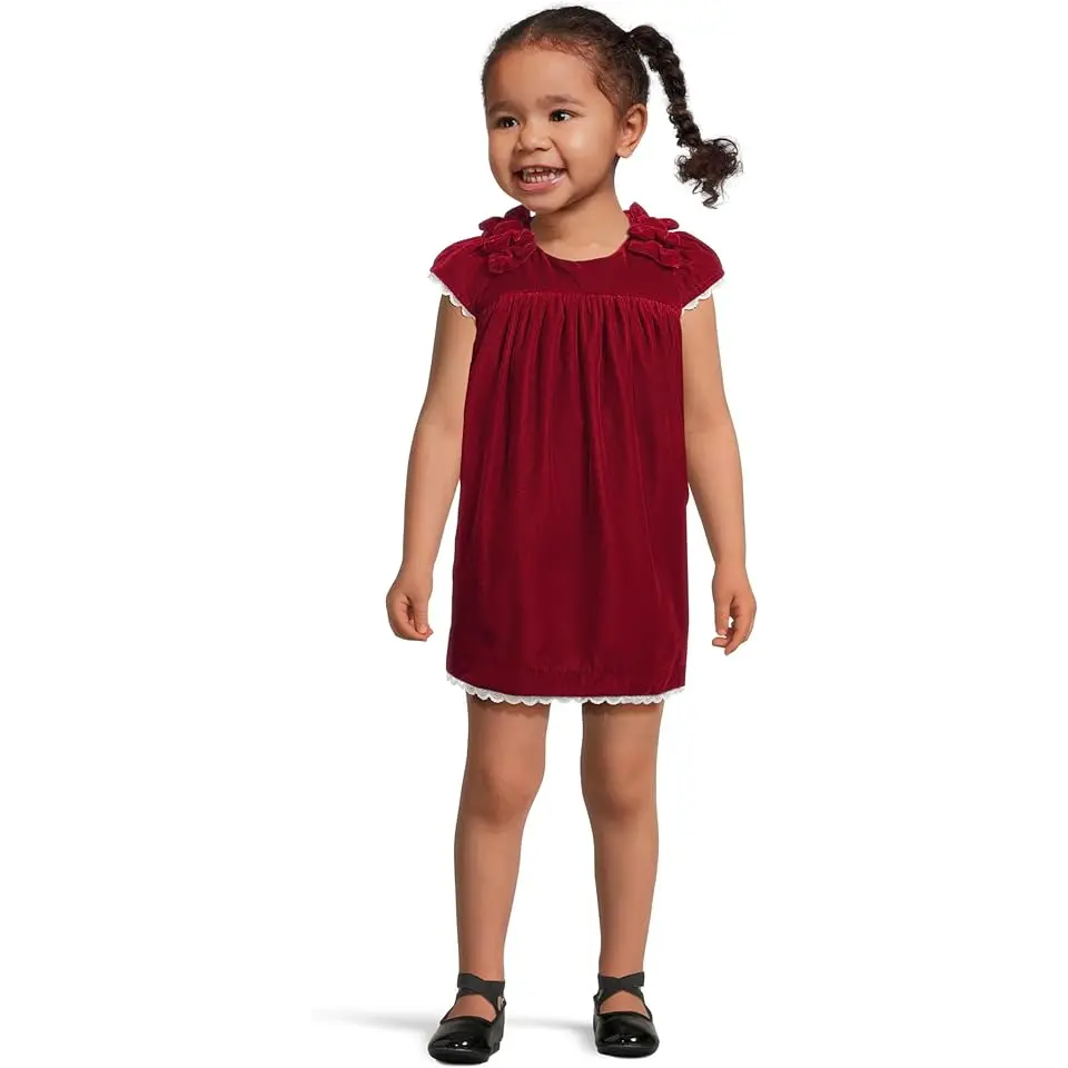 Velvet Bow Dress (Infant)