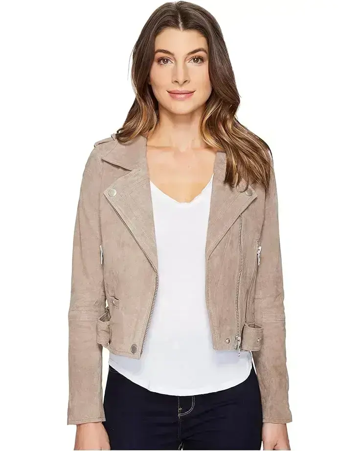 Women's Blank NYC Suede Moto Jacket