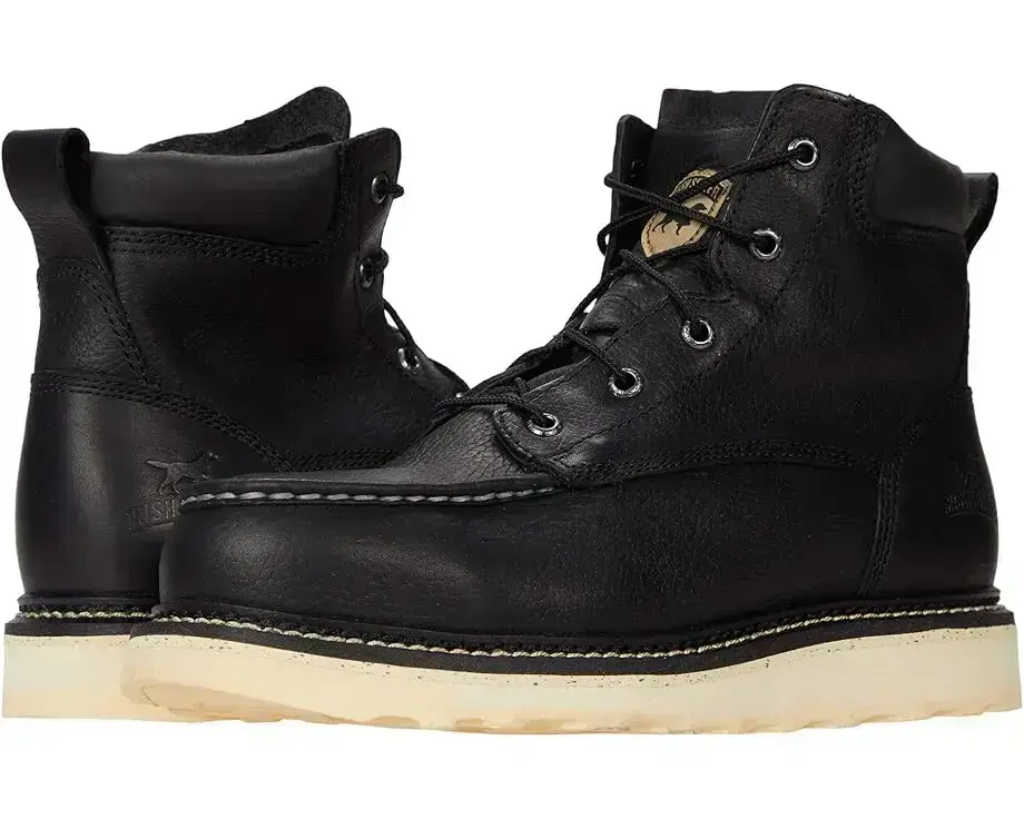 Ashby 6" Aluminum-Toe Leather Work Boots EH