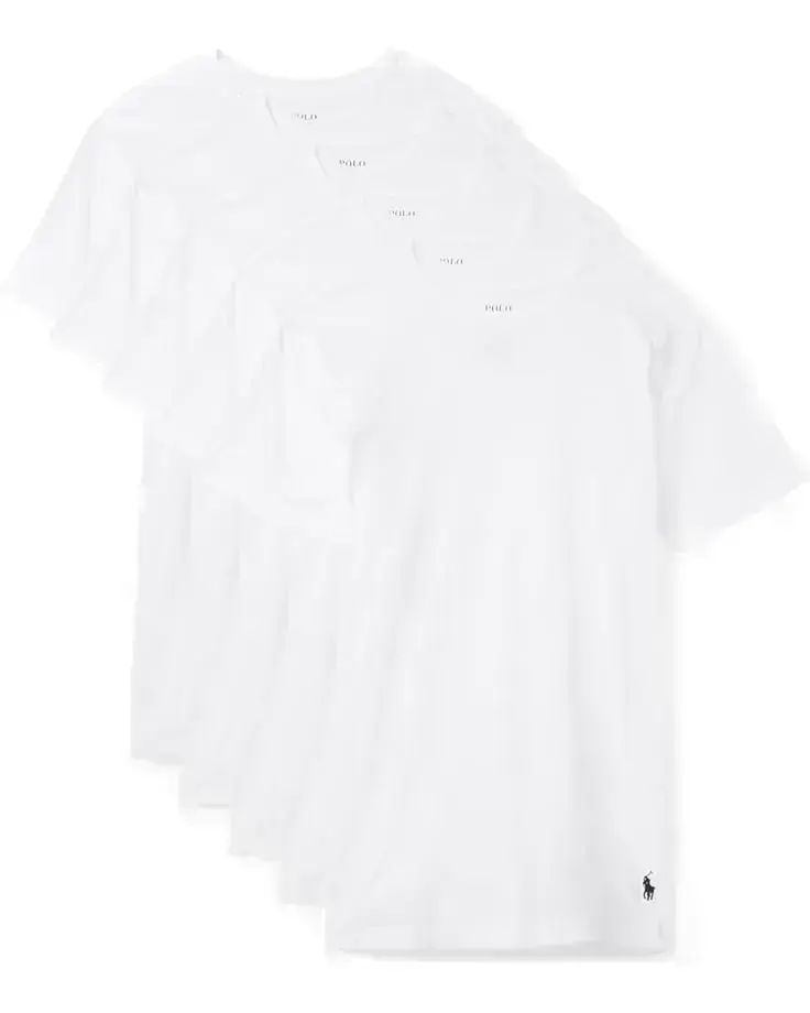 Men's Polo Ralph Lauren 5 Pack Slim Fit Crews