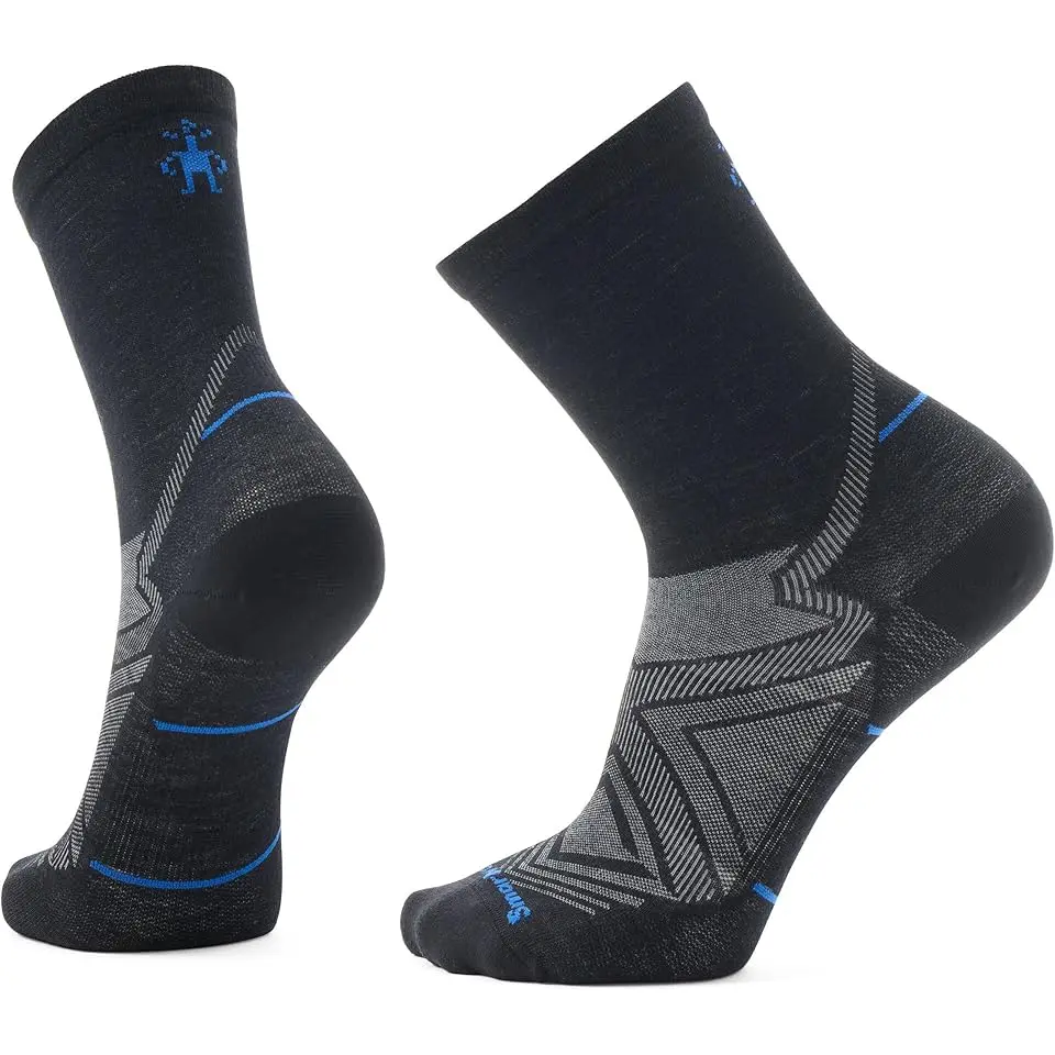 Run Zero Cushion Mid Crew Socks