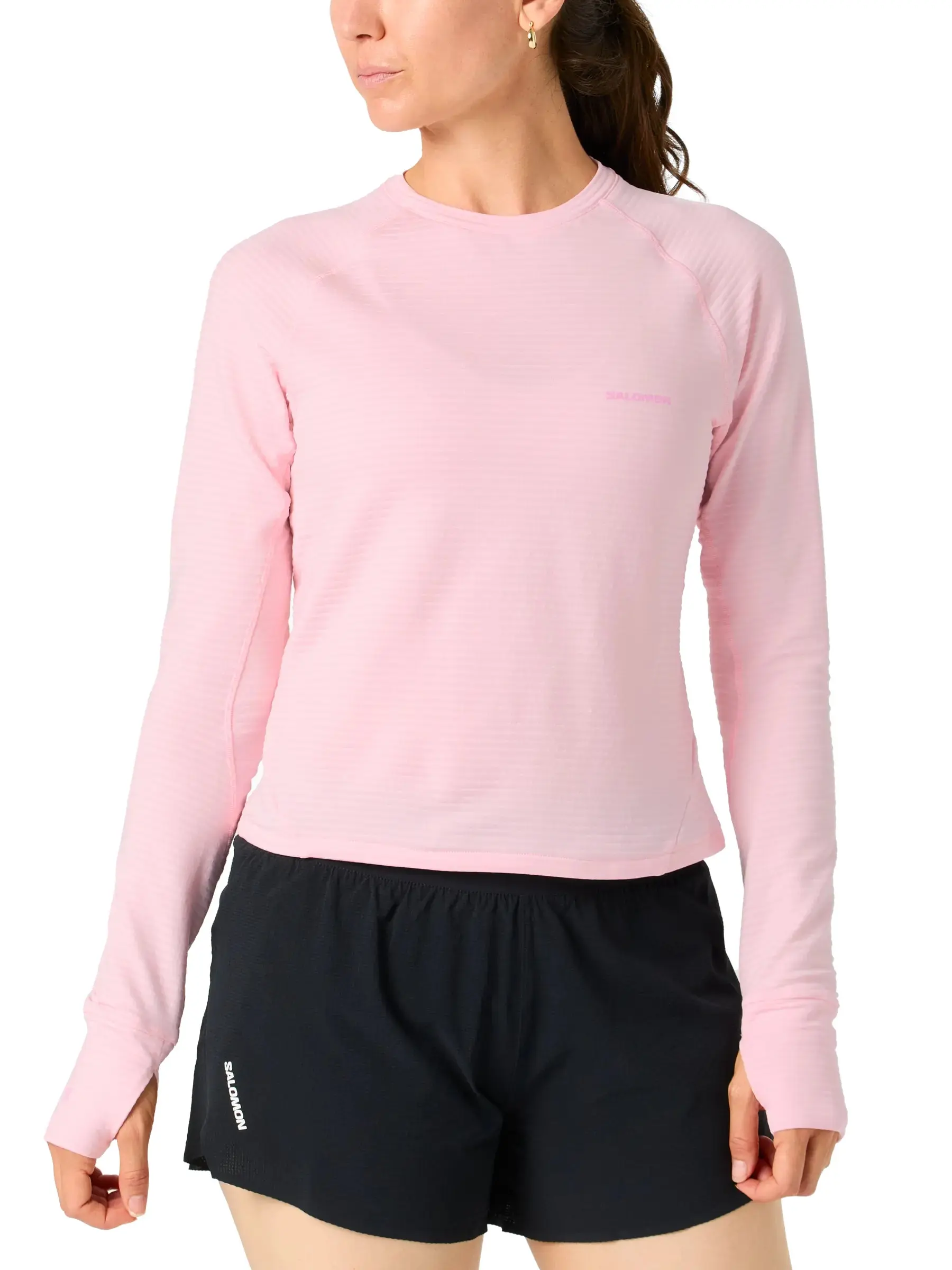 Salomon Women's Essential Lightwarm Crew LS
