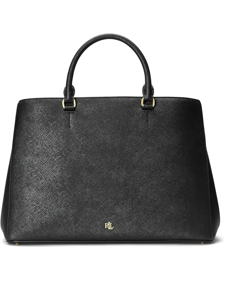 Crosshatch Leather Large Hanna Satchel