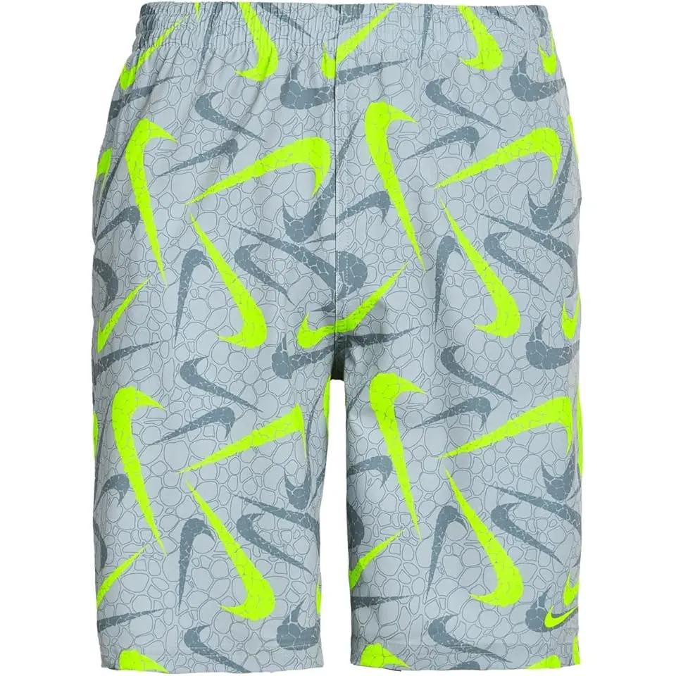 Breaker Pebble All Over Print 7" Brief Lined Volley (Big Kid)