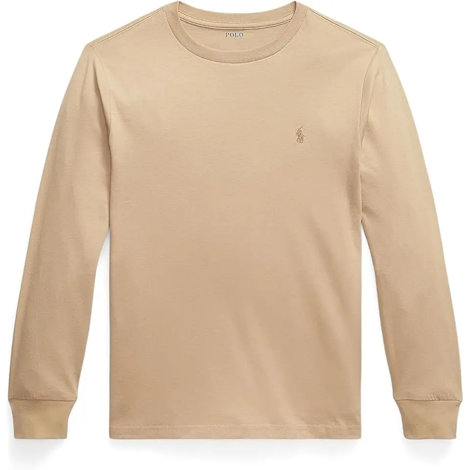 Cotton Jersey Long Sleeve Tee (Big Kid)