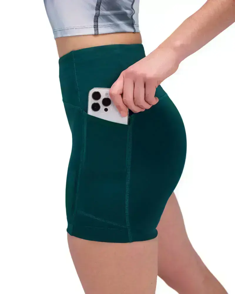 Stamina High Waisted 5" Compression Short