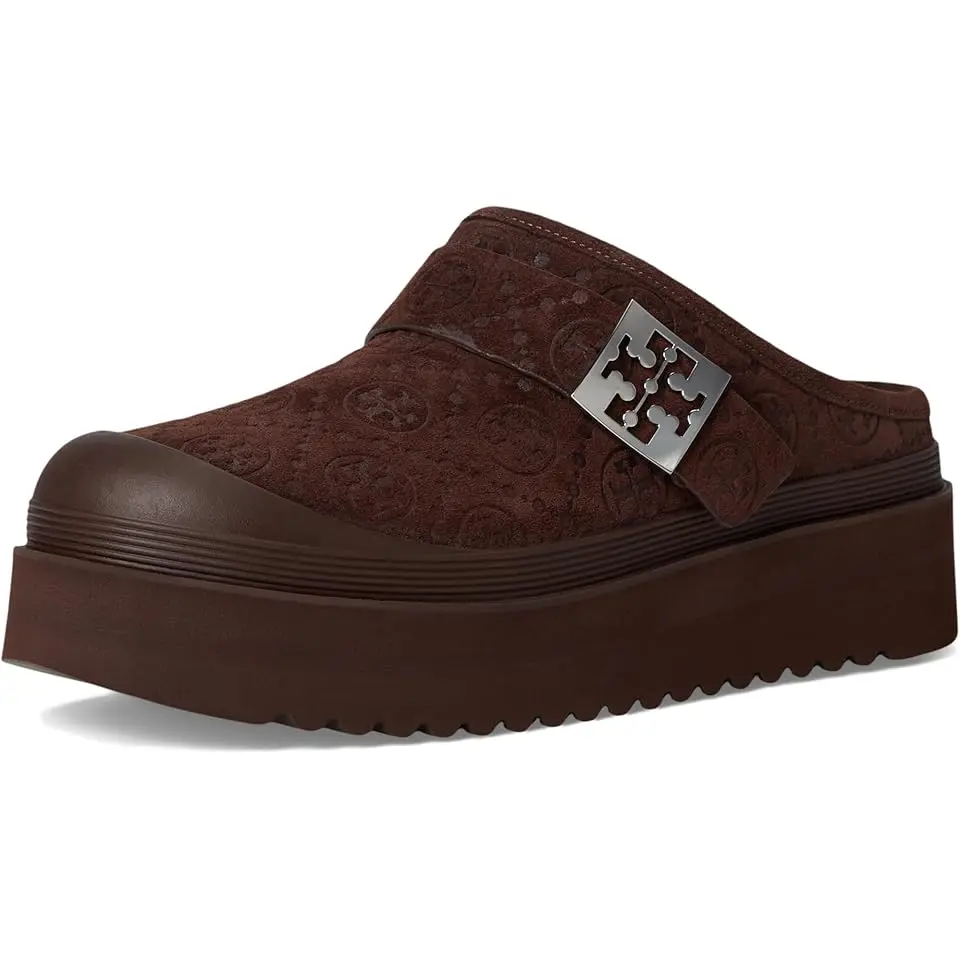 Mellow Shearling Platform Mule