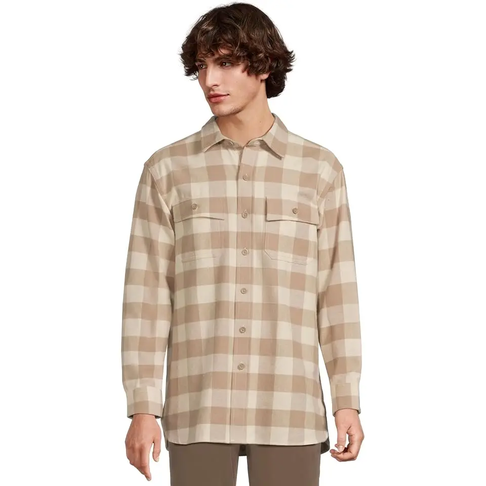 Chamois Shirt Traditional Fit Plaid