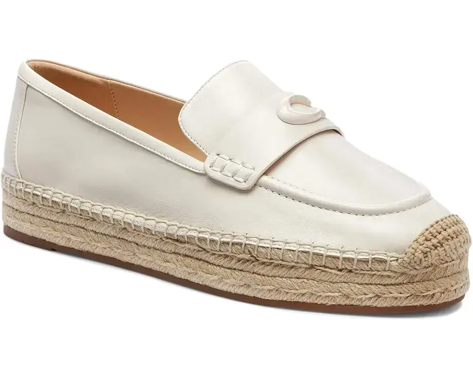Women's COACH Camilla Leather Espadrille