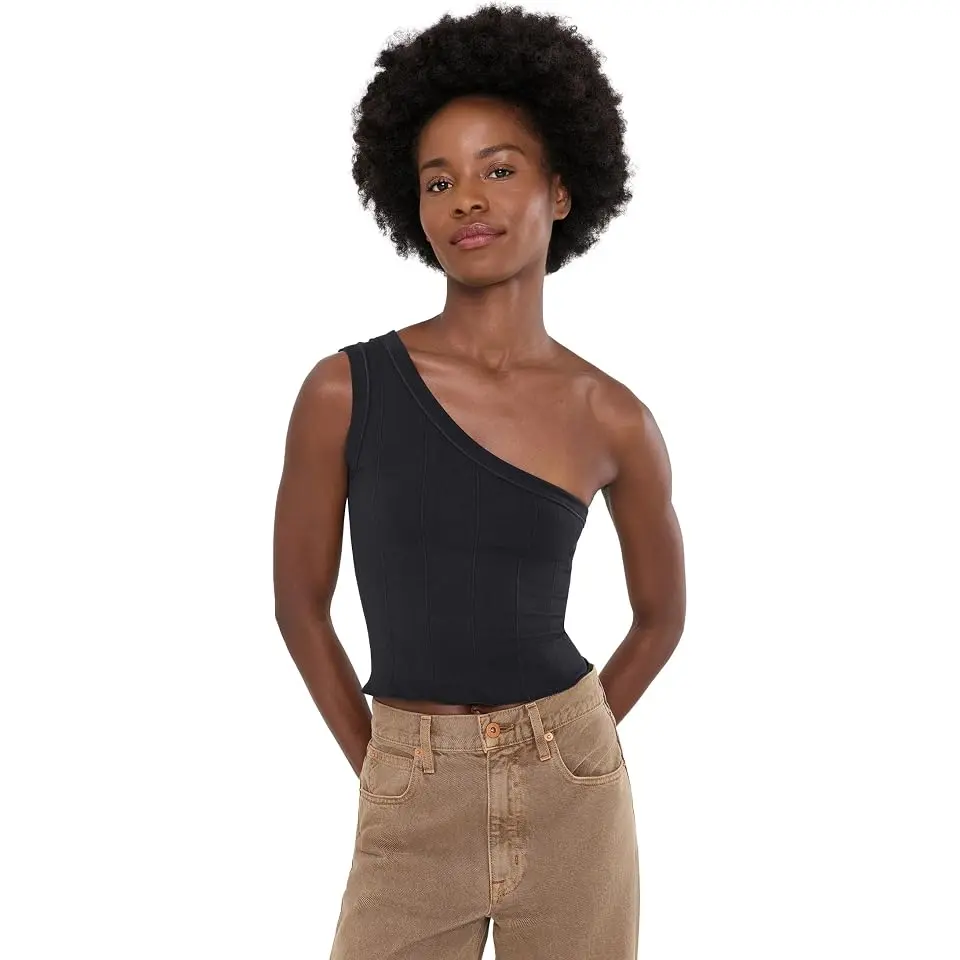 So Soft Seamless Modal Asymmetrical Cami