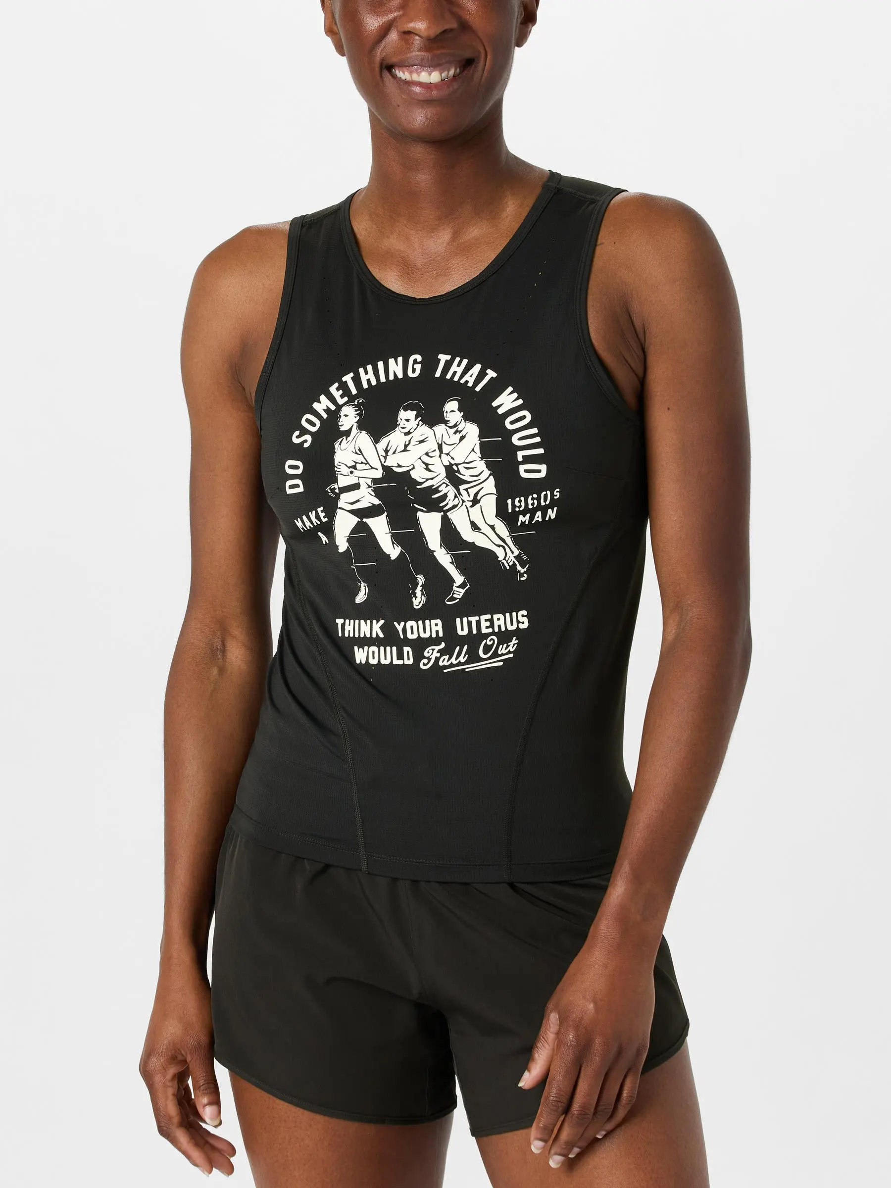SMRC Women's Do Something Strider Long Tank