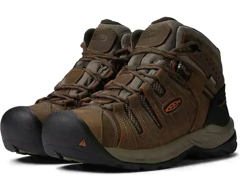 Men's KEEN Utility Flint II Mid Waterproof Soft Toe