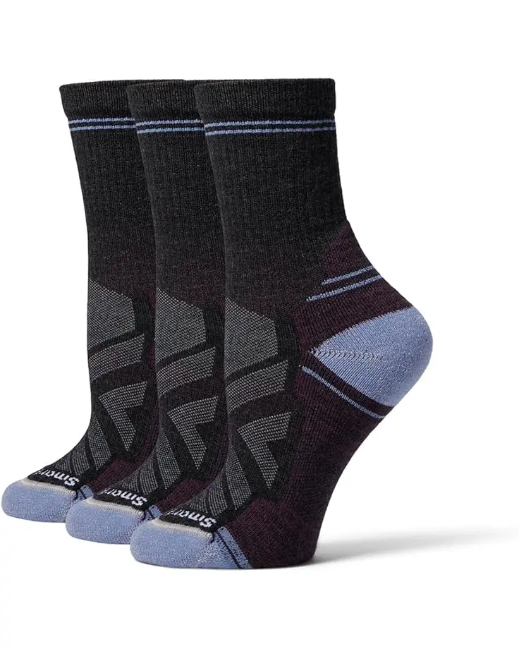 Women's Smartwool Hike Light Cushion Crew Socks 3 Pack