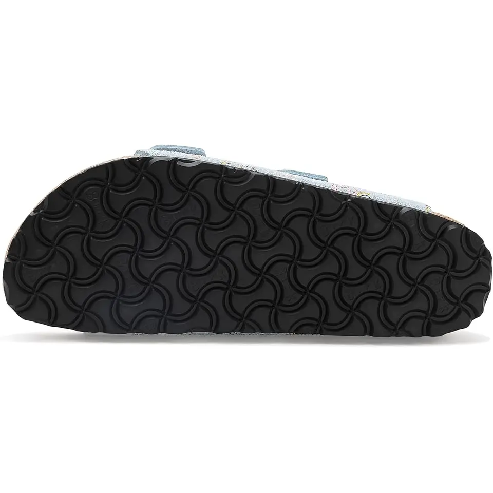Arizona Flower Print - Suede
