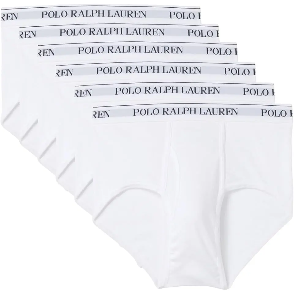 6-Pack Classic Fit Cotton Mid-Rise Briefs