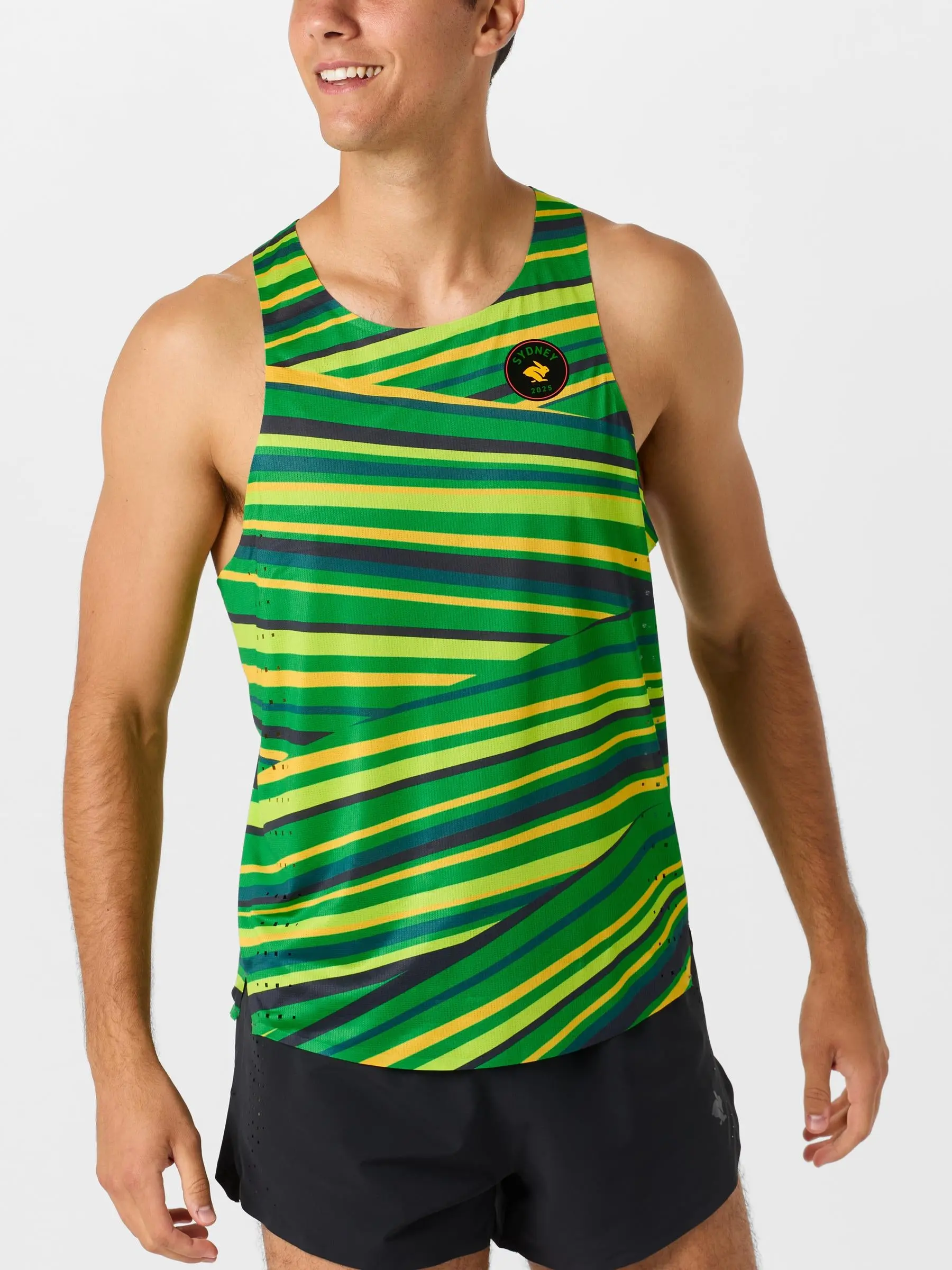 rabbit Men's Go Time Singlet 2025 Sydney