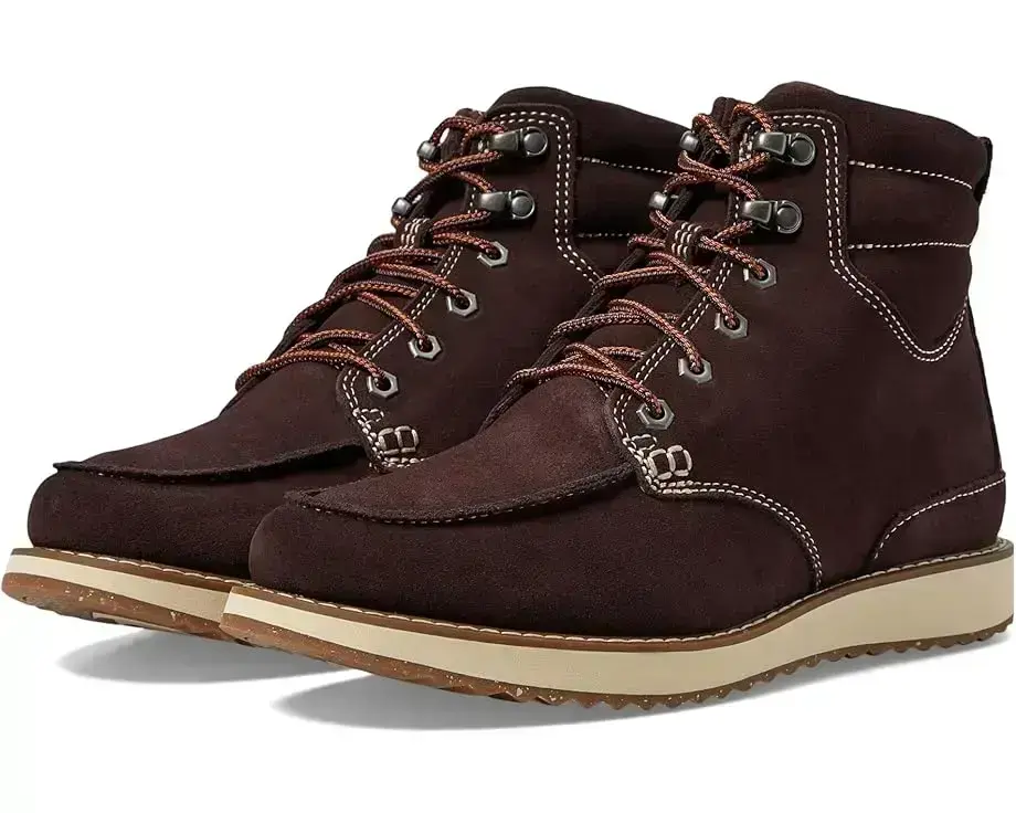 Stonington Boot Moc Toe Suede