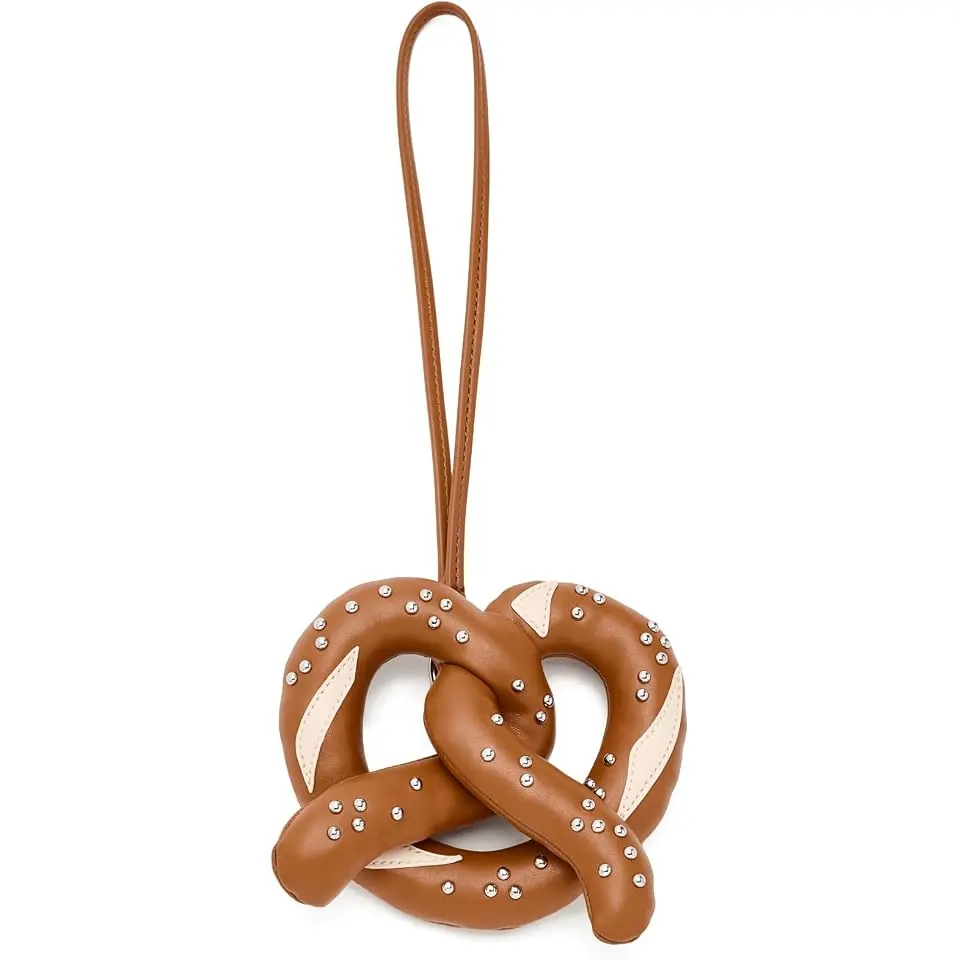 The Soft Pretzel Bag Charm